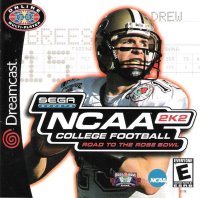 NCAA College Football 2K2 Sega Dreamcast  box art
